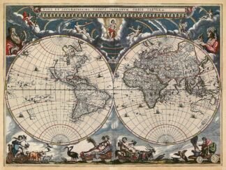 B3115D | Nova et Accuratissima Totius Terrarum Orbis Tabula | Joan Blaeu
