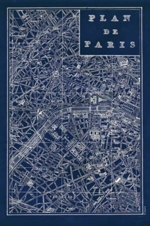 Sue Schlabach | W12404 | Blueprint Plant of Paris