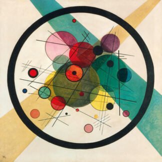 1WK4635 - WASSILY KANDINSKY - Circles in a circle