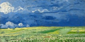 2VG1541 - Vincent Van Gogh - Wheatfield under thunderclouds
