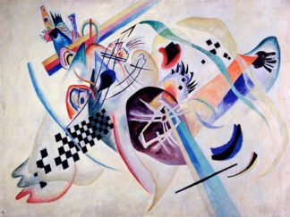 3WK2624 - Kandinsky - Composition N. 224, On the white