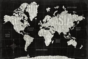 W12769 - Michael Mullan - Modern World Black {H7 - Mapas}