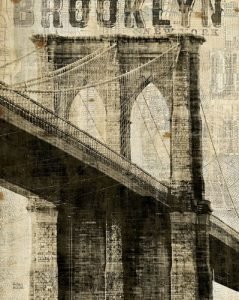 W12952 - Michael Mullan - Vintage NY Brooklyn Bridge