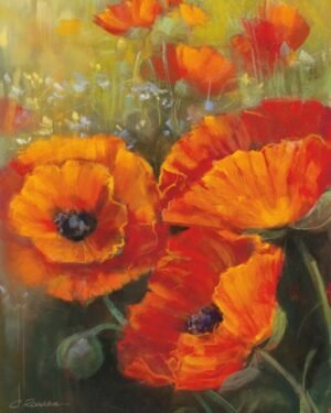 W7862 - Carol Rowan - Orange Poppie Crop