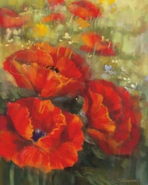 W7863 - Carol Rowan - Red Poppie Crop