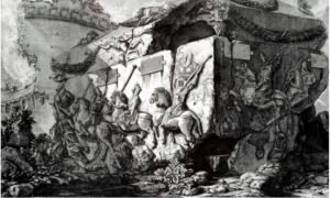 Giovanni Battista Piranesi | LI1083 | Gran D'Urna Di Porfido