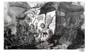 LI1086 | Giovanni Battista Piranesi | Sarcophagus of Helena 1756.