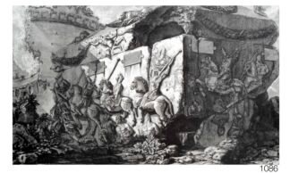 LI1086 | Giovanni Battista Piranesi | Sarcophagus of Helena 1756.