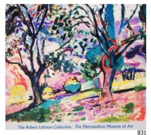 LI0831 | Henry Mattisse | Promenade Among The Olive Trees