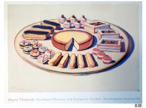 LI0838 | French Pastries (1963) | Wayne Thiebaud