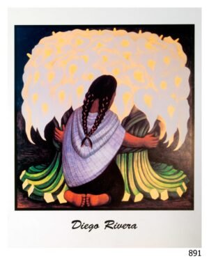 LI0891 | Diego Rivera | Vendedora de alcatraces