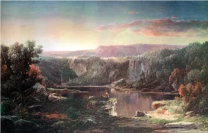 LI882 | William Sonntag | Mountain Lake Near Piedmont