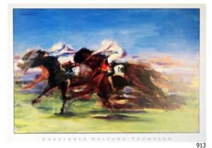 LI913 | Constance Halford Thompson | Carrera De Caballos | a/B02