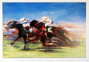 Constance Halford Thompson | LI913 | Carrera De Caballos