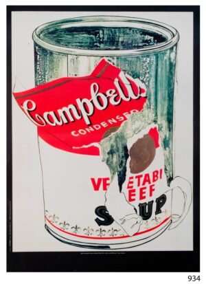 LI934 | Kunsthaus Zurigo | Big Torn Cambell's Soup Can | a/B02