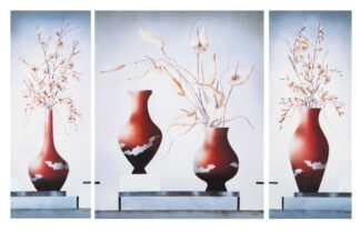 LI1414/5 | Yensen | Triptico Jarrones | b/D01