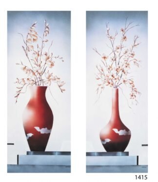 LI1416 | Yensen | Díptico Jarrones | b/D01