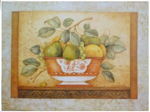 LI2004 | Pamela Gladding | Frutta alla Siena | b/D01