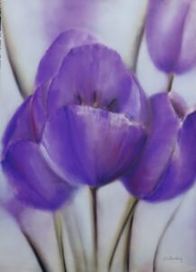 Caroline Wenig | LI2012 | Purple Blossom II