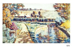 LI974 | Max Samuels | Garden Pond | b/D02