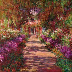 1CM028 | Claude Monet | Path in Monet's Garden, Giverny
