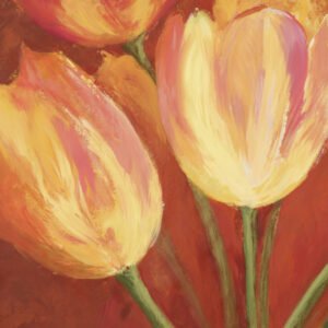1SM1360 |Silvia Mei | Orange Tulip (detail)