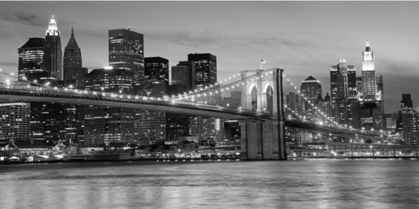 2AP259 | Anonymous | Brooklyn Bridge at Night