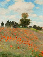 3CM1533 | Claude Monet | Coquelicots (detalle)