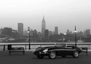 Gasoline Images | 3AP5586 | Vintage spyder in NYC