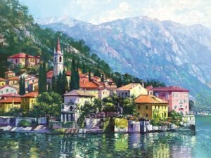 B2699D | Howard Behrens | Reflections of Lake Como