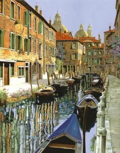 Guido Borelli | B3163D | La Barche Sul Canale