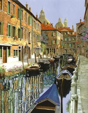 Guido Borelli | B3163D | La Barche Sul Canale