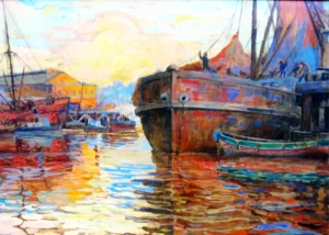 Quinquela Martín | EQM001 | Crepúsculo