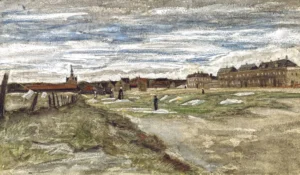 Vincent Van Gogh | EVG013 | Campo de blanqueo en Scheveningen