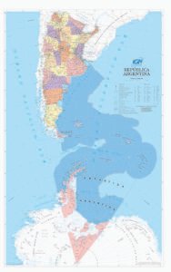 Argentina | Mapa político | IGN001