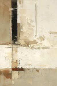 Imagen de diseño / Abstracto | MA.ABS.020 | Abstracto Tierras y negro I