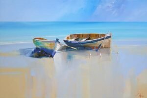 P1033D | Penny Craig Trewin | Afternoon Gulls