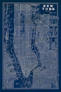 Sue Schlabach | W12157 | Blueprint Map New York