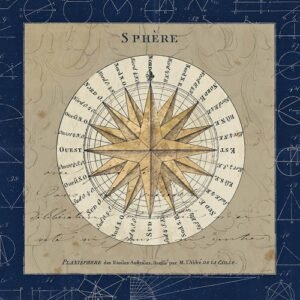 Sue Schlabach | W14542 | Sphere Compass Blue