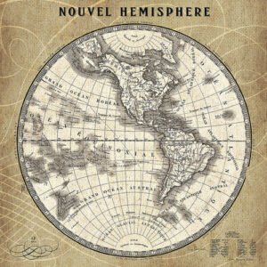 Sue Schlabach | W15690 | French World Map III
