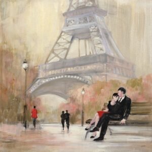 Julia Purinton | W20065 | Romantic Paris I Red Jacket