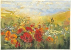 Carol Rowan | W7857-Z | Oriental Poppy Field