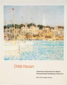 Childe Hassam | Li1456 | Cat boats, Newport