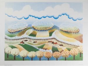 R. Civetta | Li0284 | Paisaje yugoslavo