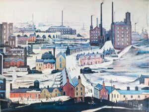 L. S. Lowry | Li0315 | Industrial Landscape