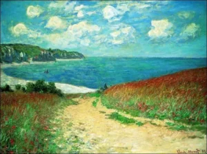 Claude Monet | Li33641 | Champs de ble pourville