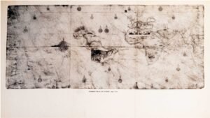 Grabado antiguo | Li0616 | Padrón Real de Turín, Año 1524