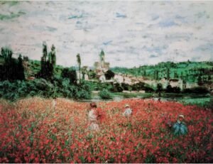 Claude Monet | Li0689 | Field of poppies at Vetheuil