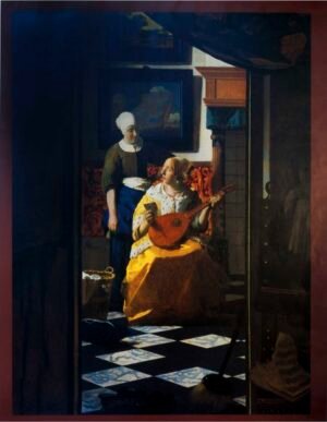 Johannes Vermeer | LI0864 | The love letter