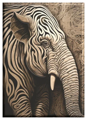 Imagen de diseño / Animales | ASPECT01 B5070 | Elephant (VTA)